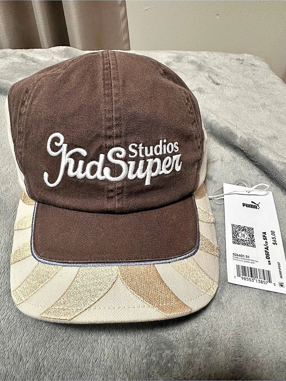 Puma x KidSuper BB Cap Brown & Cream